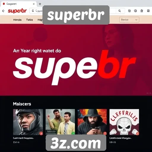 Novidades na interface do site Superbr melhoram a experiência do usuário